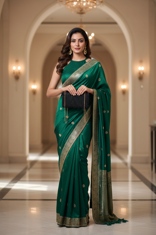 Black Velvet Clutch Bag